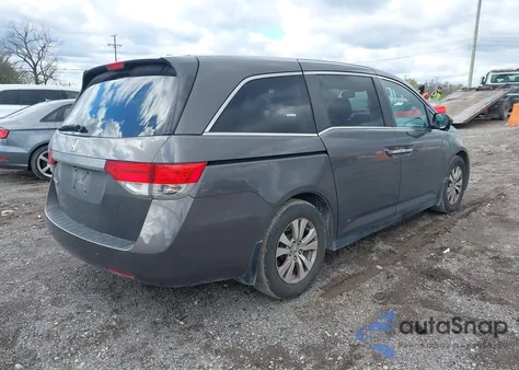 2014 Honda Odyssey Ex-L from USA, damaged, VIN 5FNRL5H64EB104987